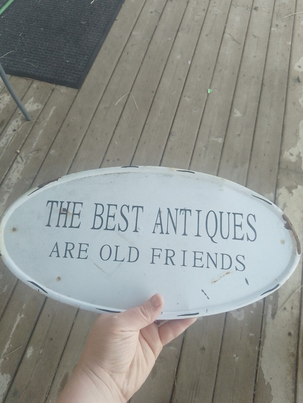 Antique Cute Sign